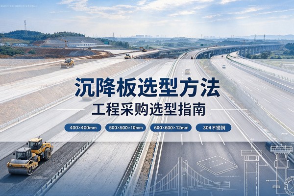 海丰沉降板选择方法
