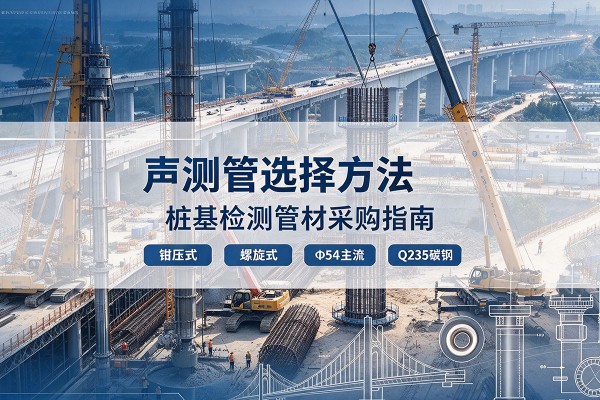 海丰声测管选型标准