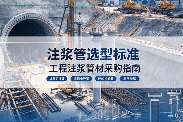 海丰注浆管选型标准