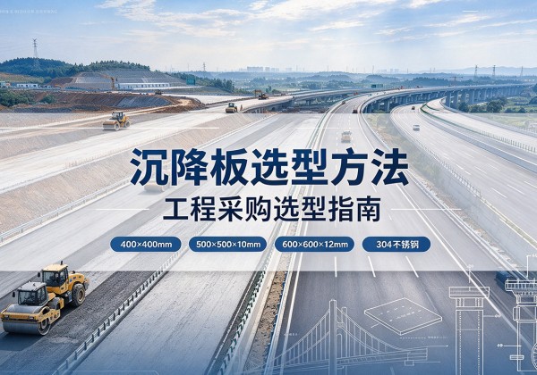 海丰沉降板选择方法