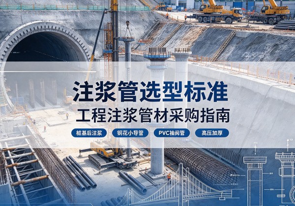 海丰注浆管选型标准